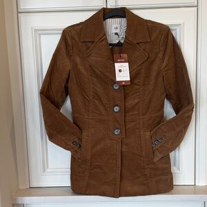 Cabi Journey Jacket – Style 5150 – Rich Cognac Corduroy – NWT-Size Small